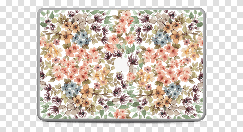 Dreamy Flower Meadow Skin Macbook Pro 17 Hydrangea, Paper, Confetti, Pattern, Rug Transparent Png