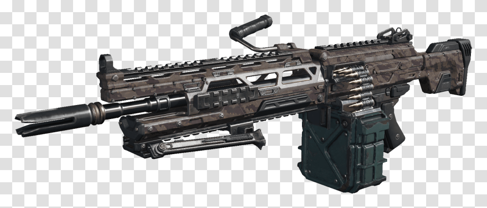 Dredge Dust Bo3 Download, Gun, Weapon, Weaponry, Machine Gun Transparent Png