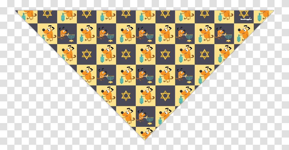 Dreidel Dogs, Rug, Quilt Transparent Png