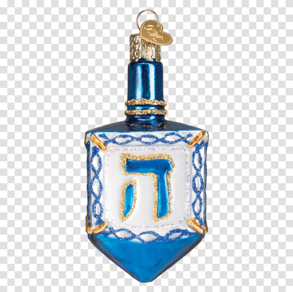 Dreidel Ornament Ornament, Bottle, Birthday Cake, Dessert, Food Transparent Png