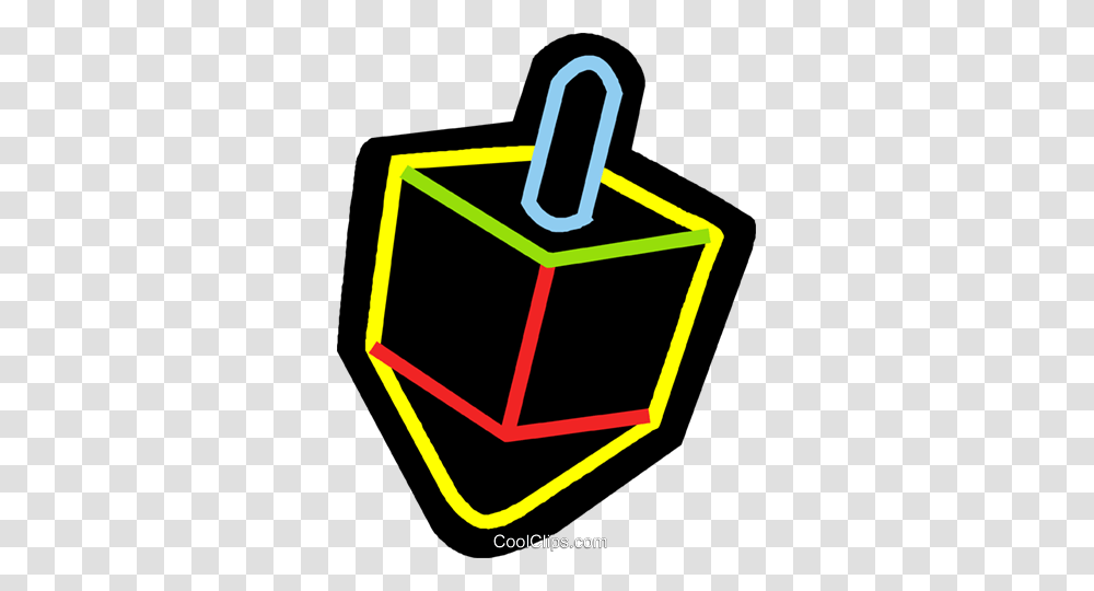 Dreidel Royalty Free Vector Clip Art Illustration, Rubix Cube, Dice, Game Transparent Png