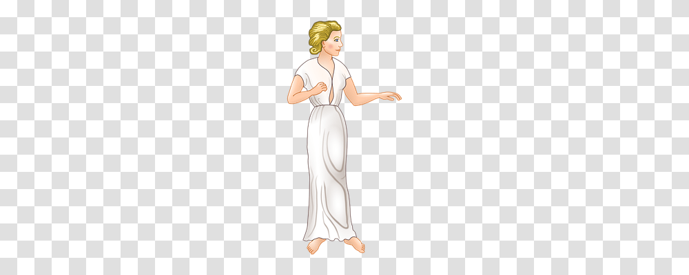 Dress Person, Robe, Fashion Transparent Png