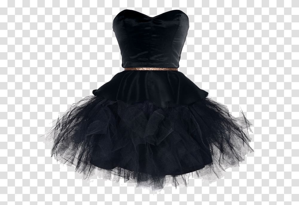 Dress Black Background Clothes, Apparel, Person, Human Transparent Png