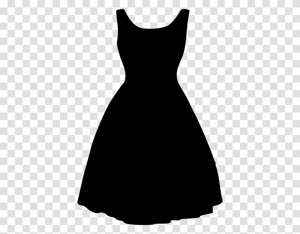 Dress Black Dress Clipart, Gray, World Of Warcraft Transparent Png