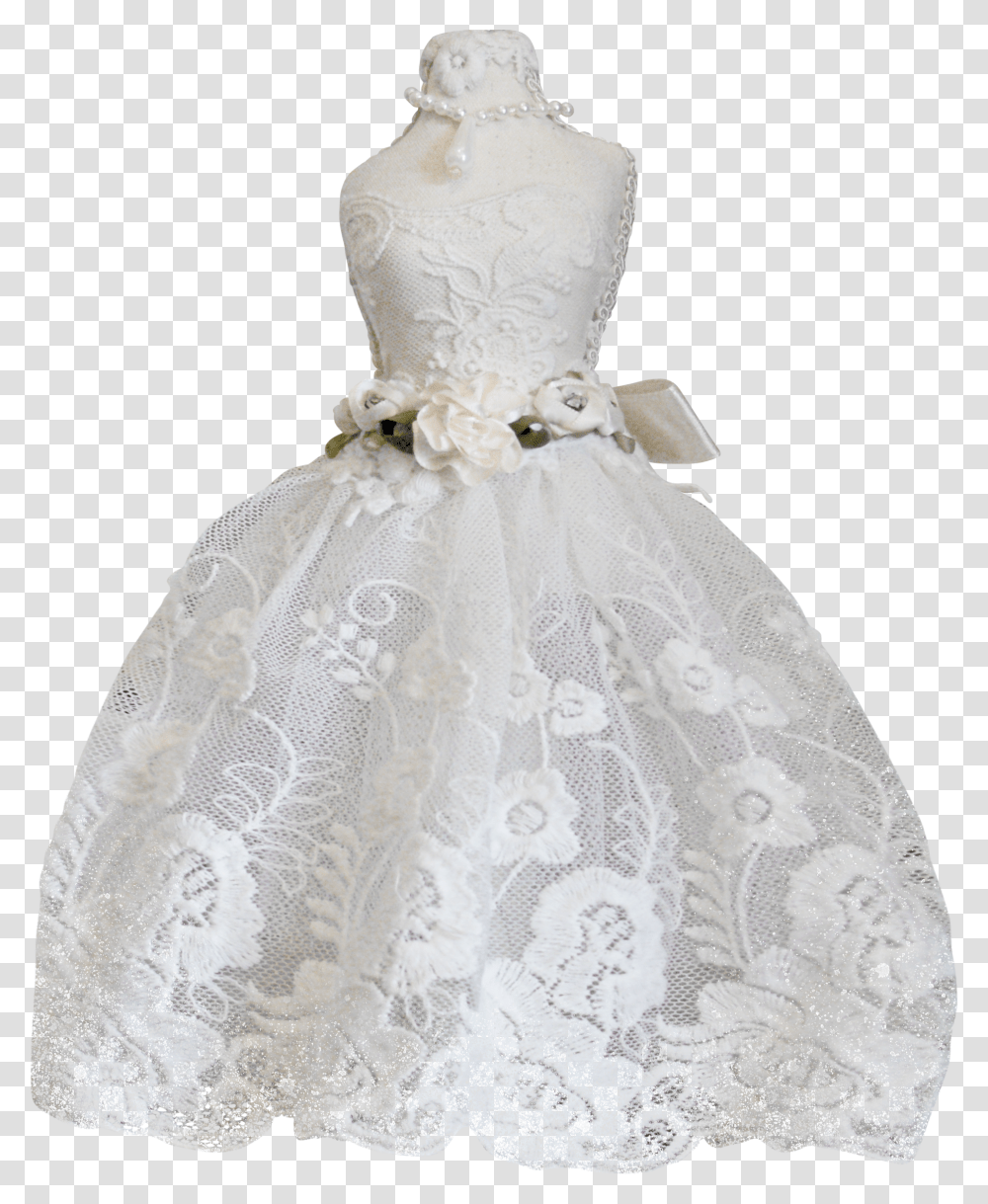 Dress, Wedding Cake, Dessert, Food Transparent Png