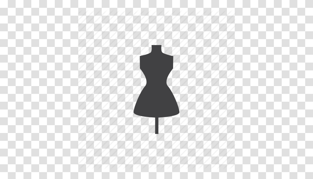 Dress Form Figure Form Sewing Stitching Icon, Silhouette, Mannequin, Cross Transparent Png