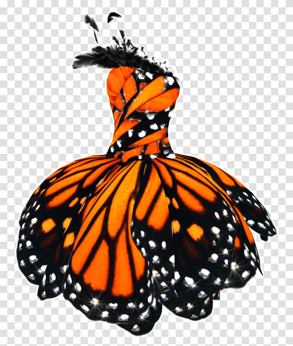 Dress Free Butterfly Costume Dress, Monarch, Insect, Invertebrate, Animal Transparent Png