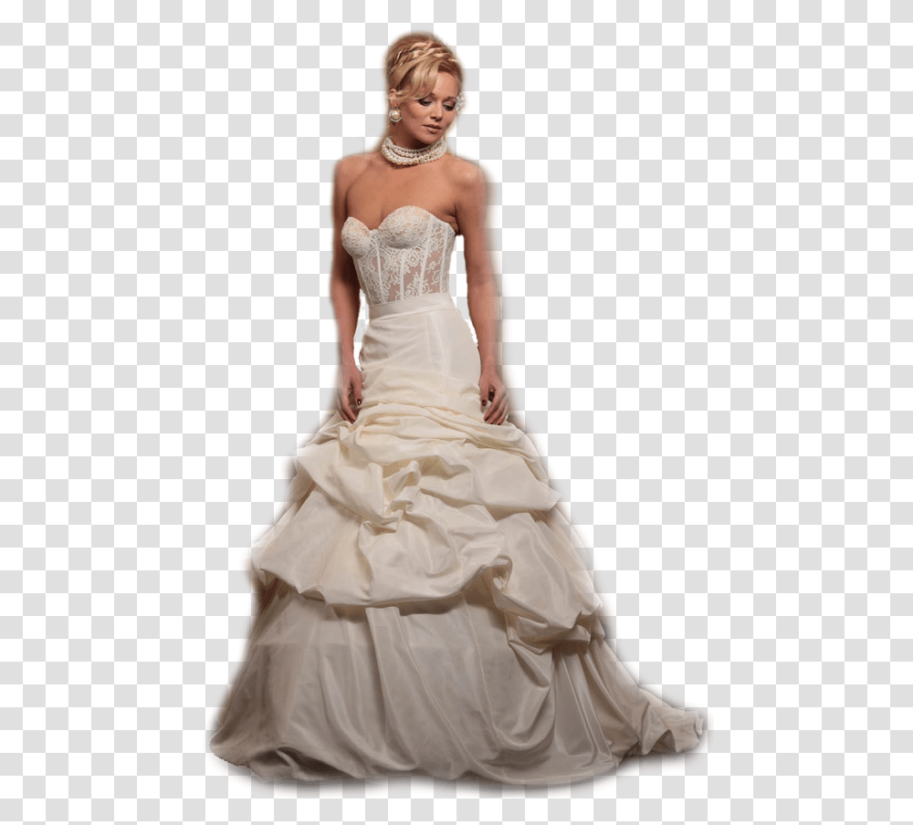 Dress Of Bride, Female, Person, Wedding Gown Transparent Png