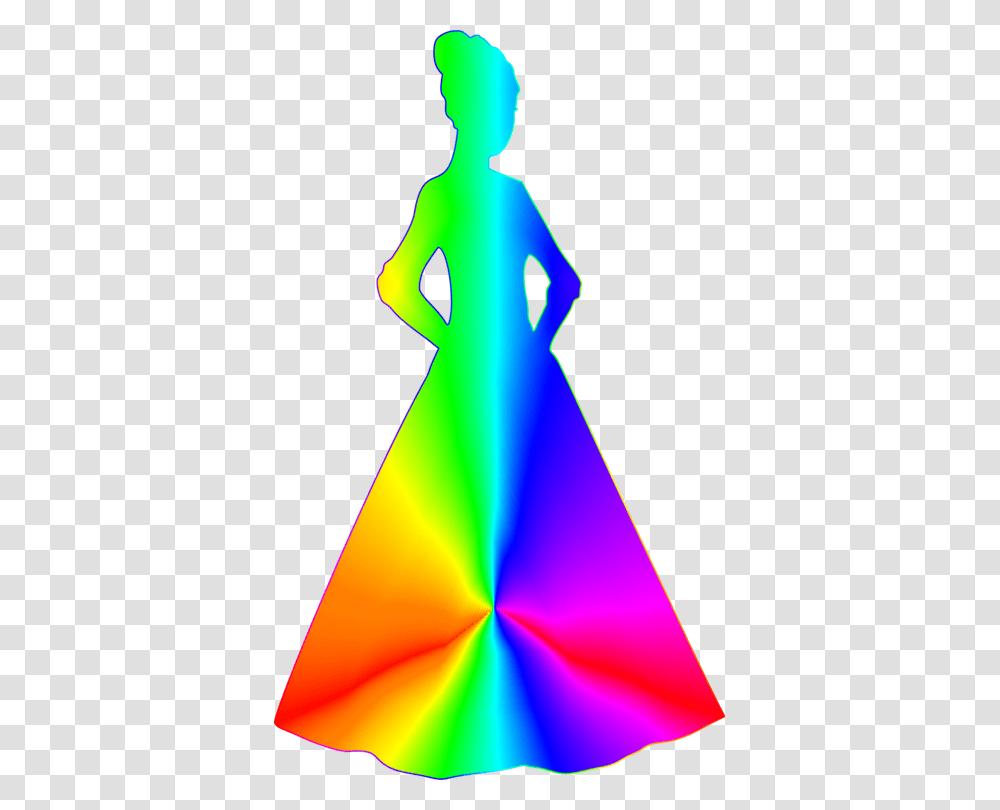 Dress Silhouette Princess Hour Remix, Light, Triangle, Apparel Transparent Png