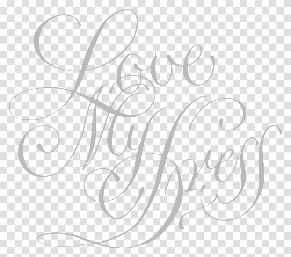 Dress, Calligraphy, Handwriting, Letter Transparent Png