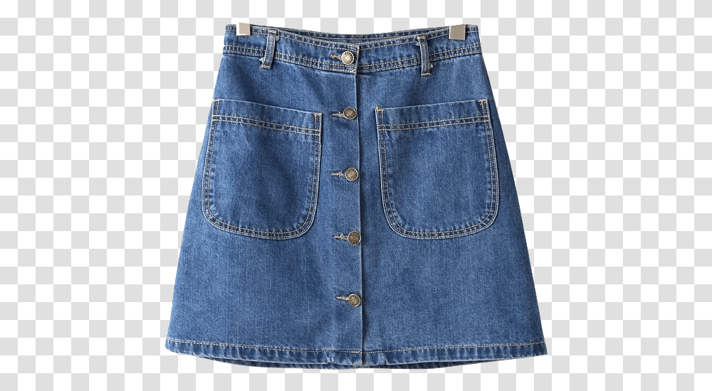 Dress Up Like A Korean Chic This Fall Denim Skirt, Clothing, Apparel, Female, Person Transparent Png