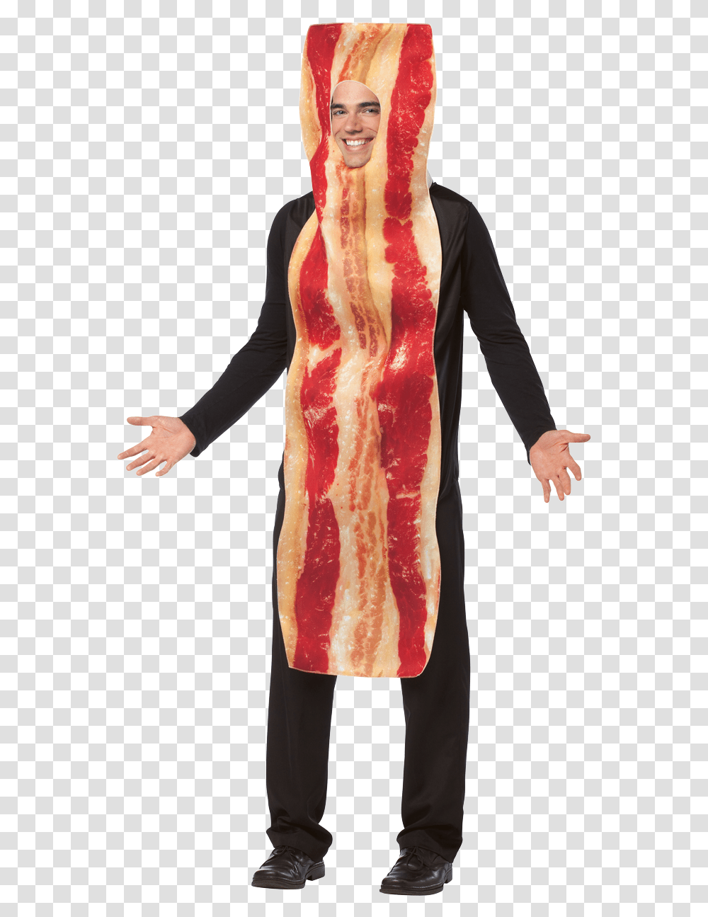Dress Up Starting With B, Pork, Food, Bacon, Person Transparent Png