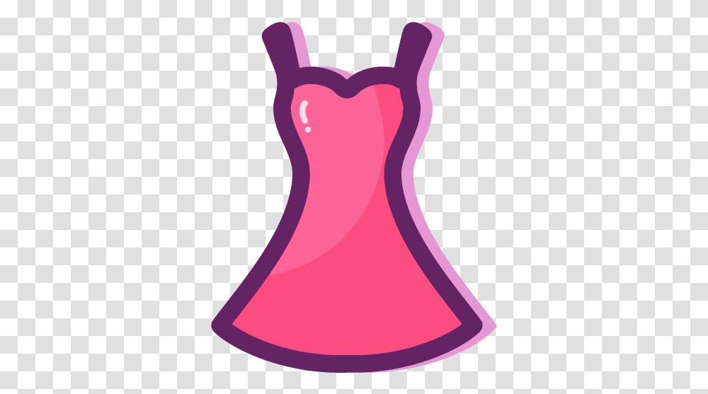 Dress Vector Icons Free Download In Svg Girly, Clothing, Apparel, Lingerie, Underwear Transparent Png