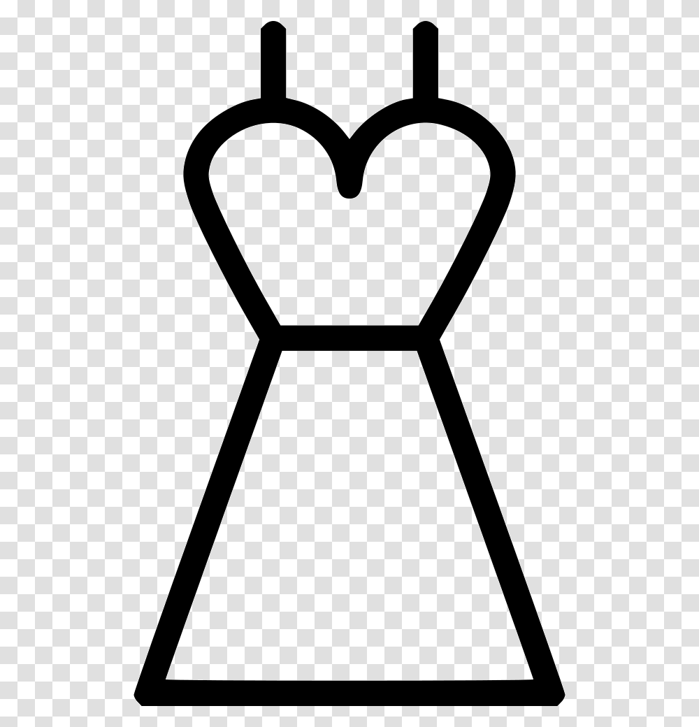 Dress Women Clothes Fashion Women Clothing Icon, Chair, Furniture, Hand, Stencil Transparent Png