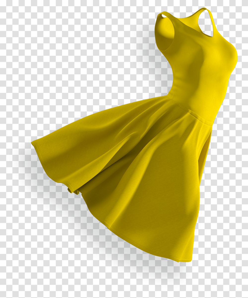Dress Yellow Dress, Female, Coat, Dance Pose Transparent Png