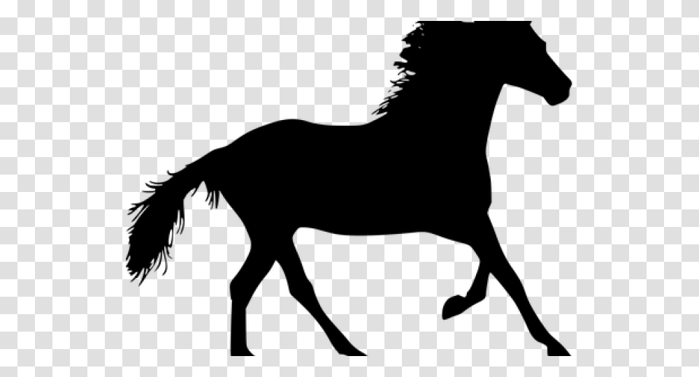 Dressage Horse Silhouette Free Download Clip Art, Gray, World Of Warcraft Transparent Png