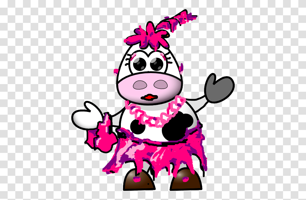 Dressed Cow Pic Clip Art, Performer, Paper, Leisure Activities, Toy Transparent Png