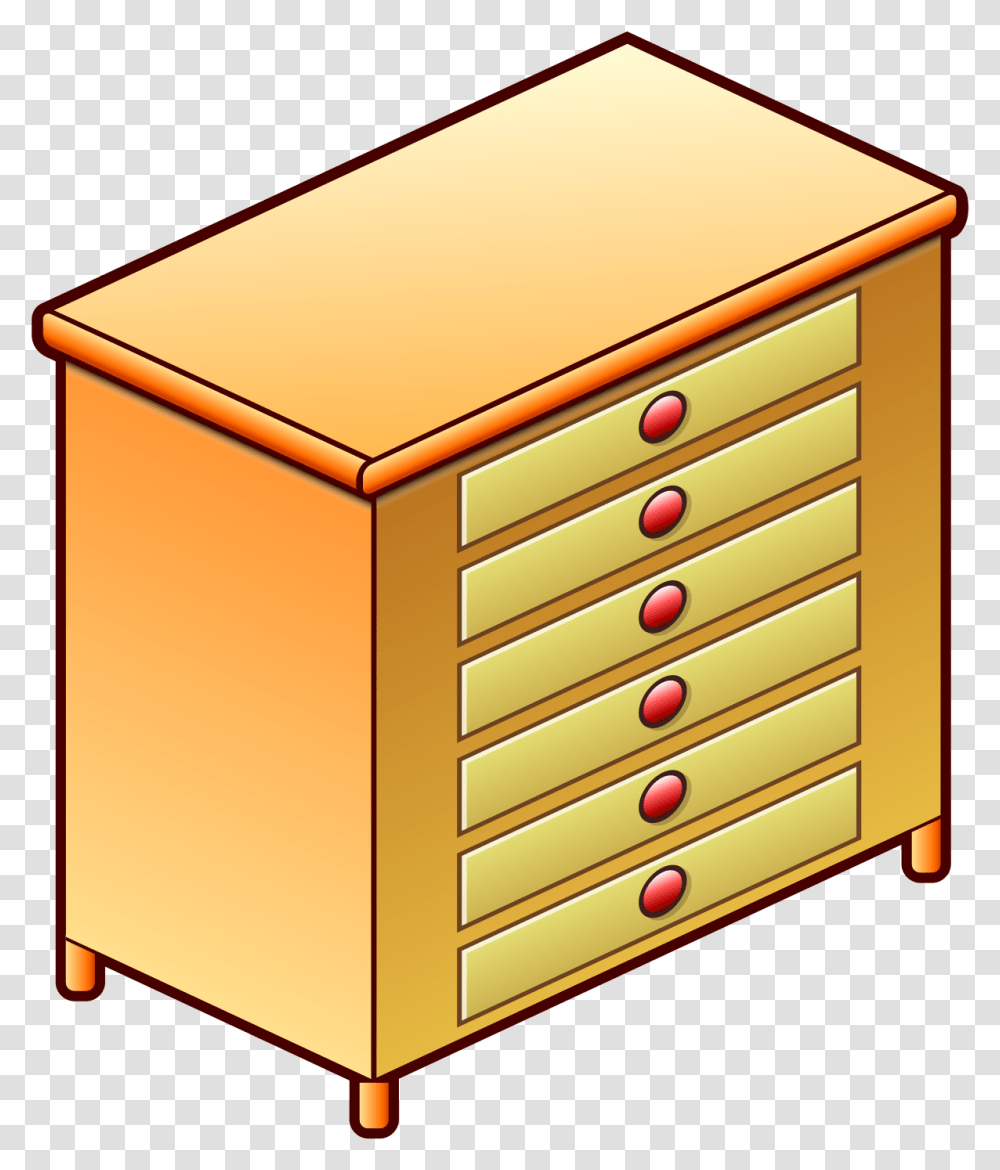 Dresser, Furniture, Drawer, Mailbox, Letterbox Transparent Png