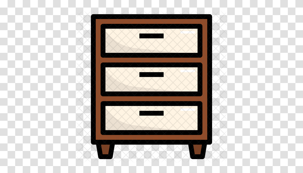 Dressers Icon Drawer, Furniture, Cabinet, Texture Transparent Png