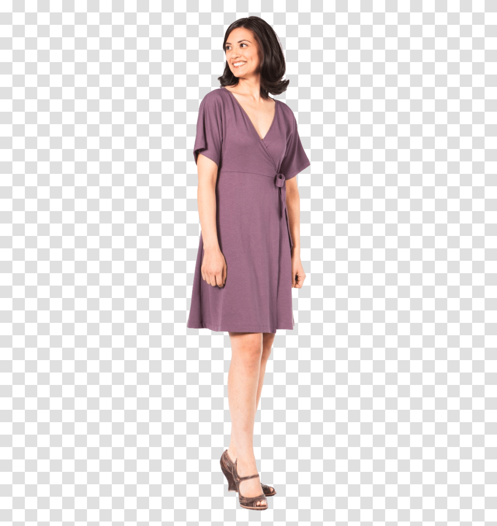 Dresses For Women Over Classic Wrap Dress, Person, Skirt, Female Transparent Png