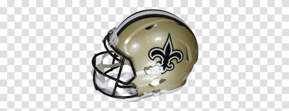 Drew Brees Autographed New Orleans Riddell Speed Proline W New Orleans Saints, Clothing, Apparel, Helmet, Football Helmet Transparent Png
