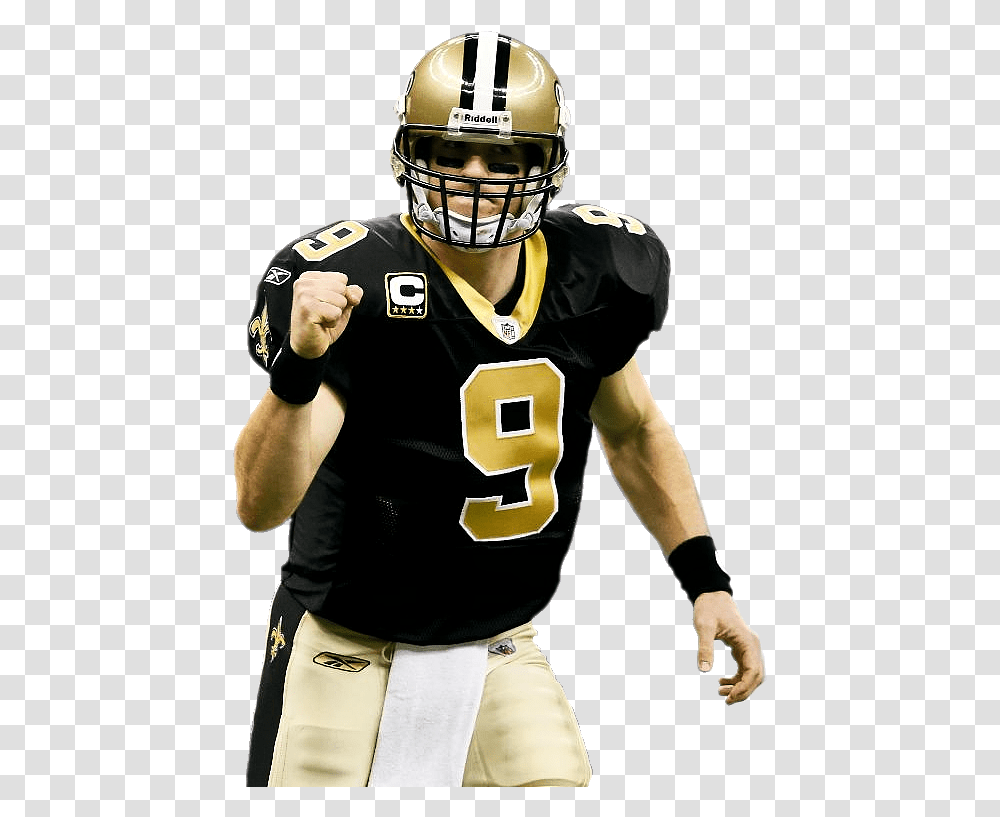 Drew Brees Images In Today New Orleans Saints Win, Clothing, Apparel, Helmet, Person Transparent Png