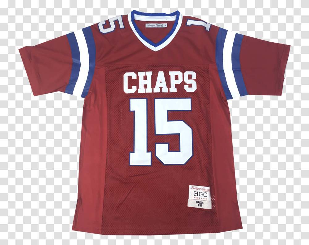 Drew Brees Red High School Basketball Jersey, Clothing, Apparel, Shirt Transparent Png