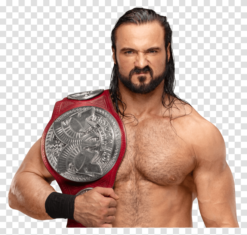 Drew Galloway Seth Rollins With Universal Championship Transparent Png