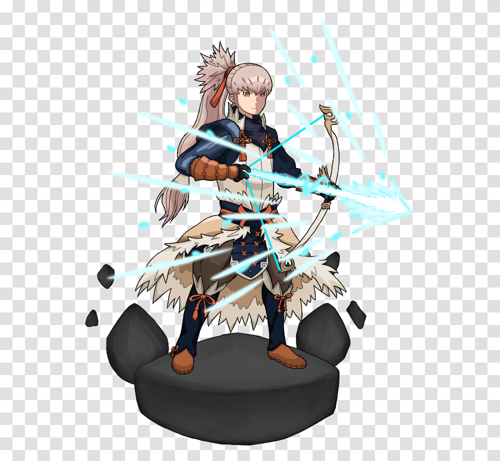 Drew Takumi Dl Style As A Birthday Gift Dragalialost Figurine, Person, Human, Archery, Sport Transparent Png