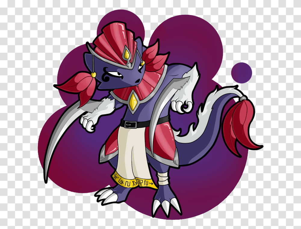 Drew Weavile As Digimon Xd Mythical Creature, Helmet, Clothing, Apparel, Dragon Transparent Png
