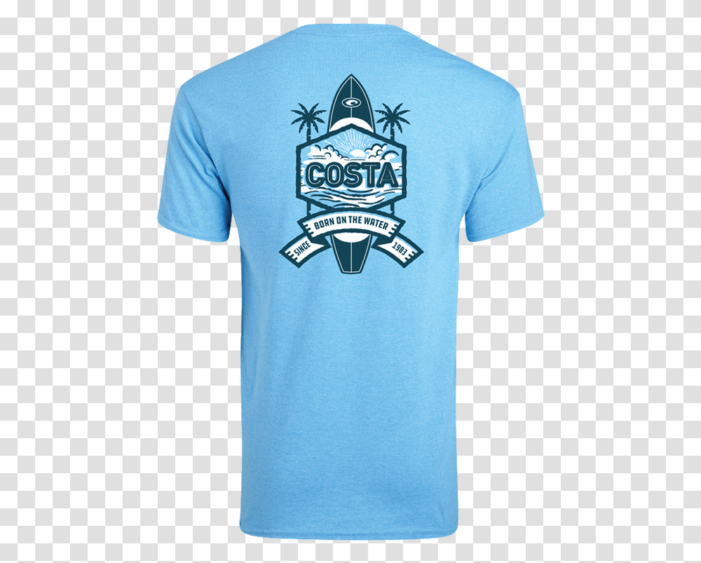 Dribbble Carve0heathersapphireangle1png By Kevin Active Shirt, Clothing, Apparel, T-Shirt Transparent Png