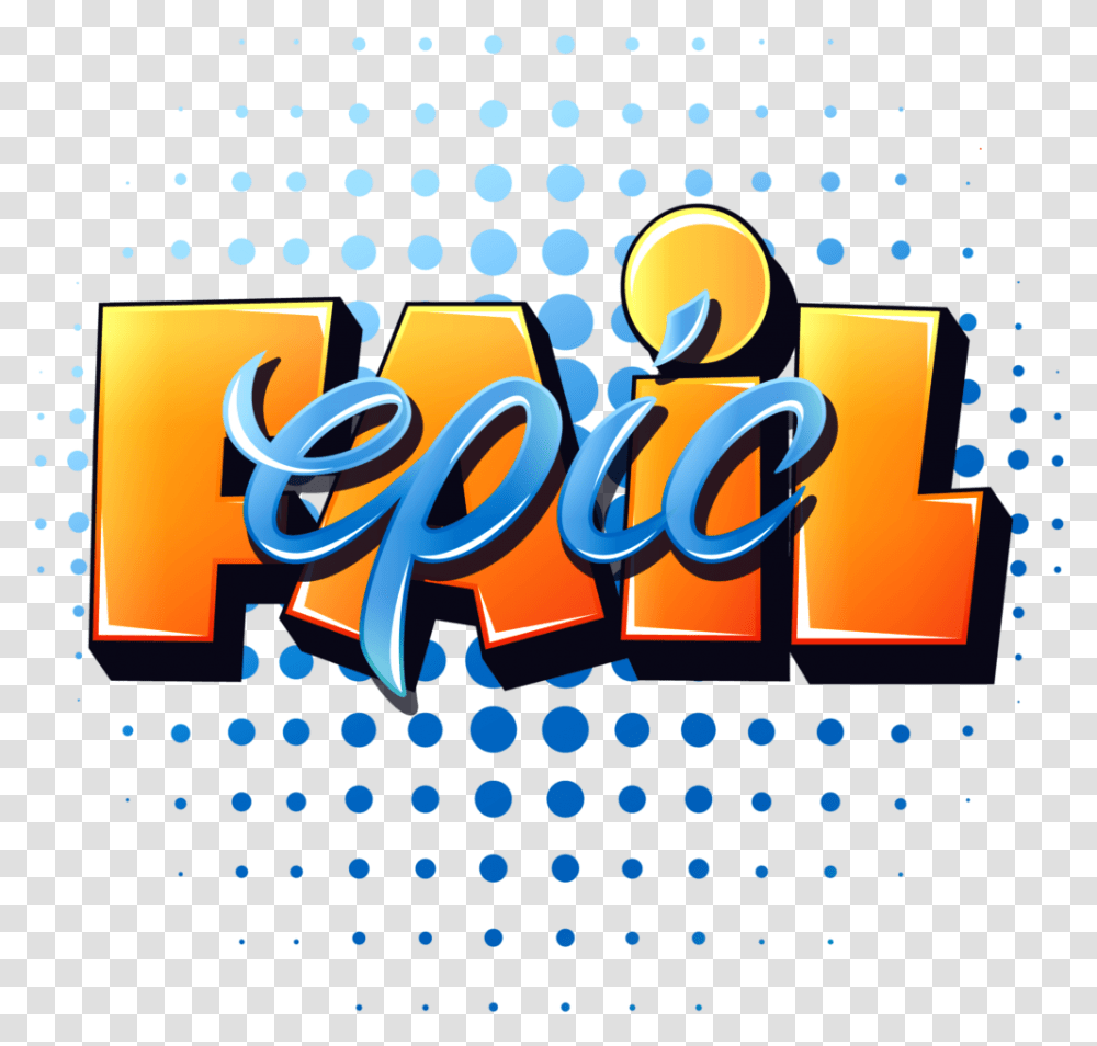 Dribbble Epicfailpng By Vradomskii Halftone, Text, Alphabet, Dynamite, Graphics Transparent Png