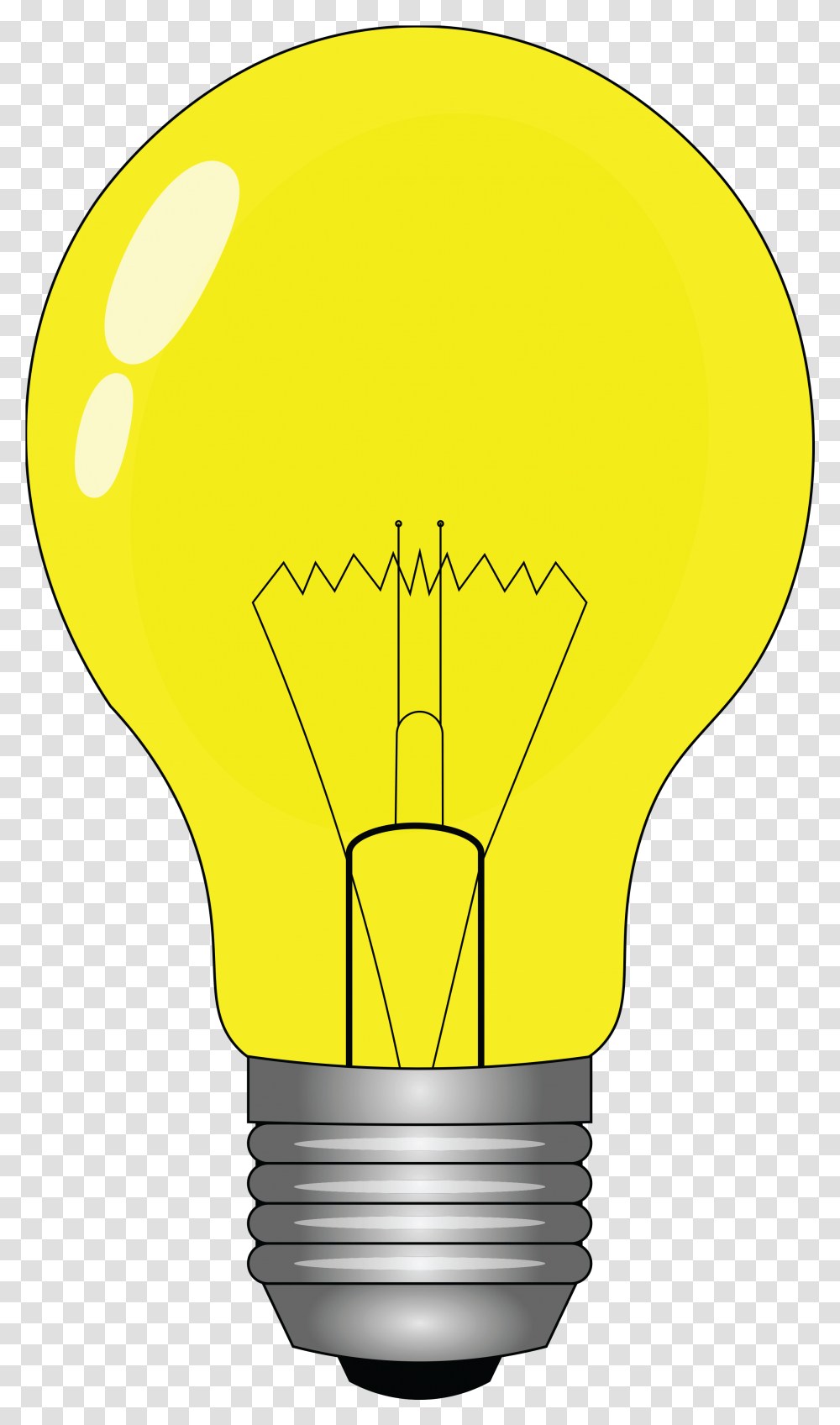 Dribbble Light Bulb, Lightbulb Transparent Png