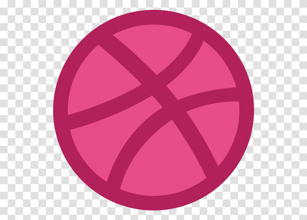 Dribbble Logo Icon Image Free Download Searchpng Circle, Sphere, Rug, Trademark Transparent Png