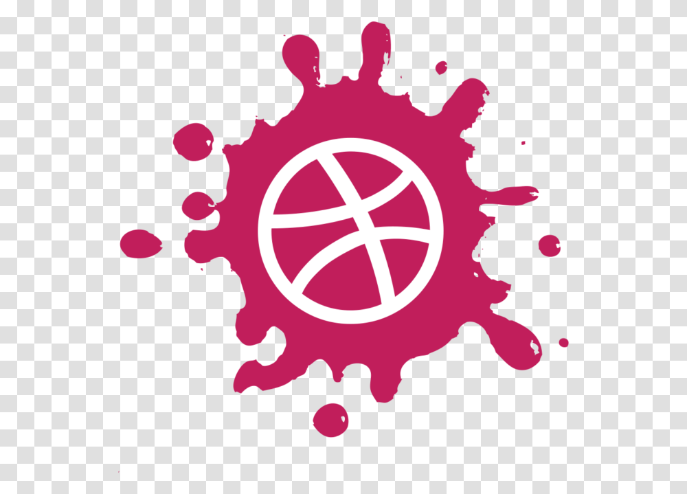 Dribbble Splash Image Free Download Searchpng Dribbble Icon, Stain, Poster, Advertisement, Hand Transparent Png