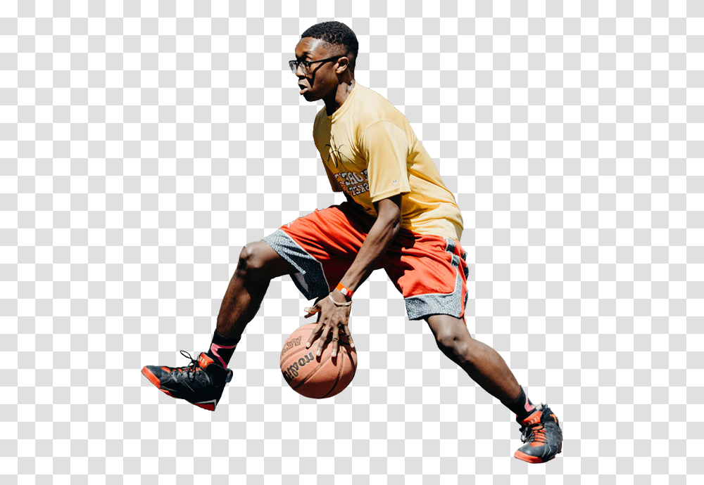 Dribble Basketball, Person, People, Team Sport Transparent Png