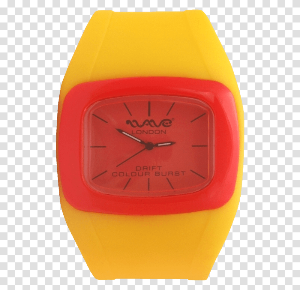 Drift Colour Burst Range Yellow Amp Red Unisex Watch, Wristwatch, Food Transparent Png