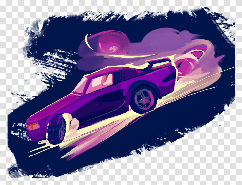 Drift Designs Themes Templates And Downloadable Graphic Cartoon Purple Drift Car, Graphics, Vehicle, Transportation, Wheel Transparent Png