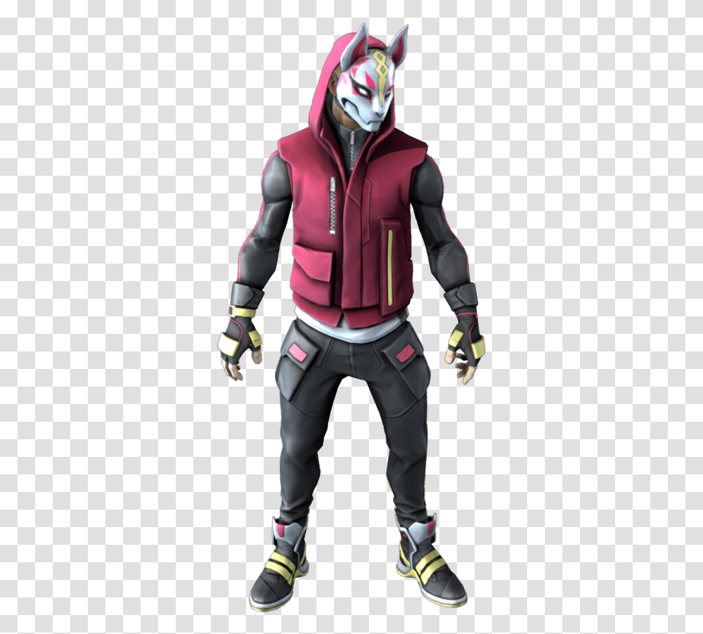 Drift Fortnite Outfit Skin How To Upgrade Stages Details Drift Skin Fortnite Costume, Person, People, Shoe Transparent Png