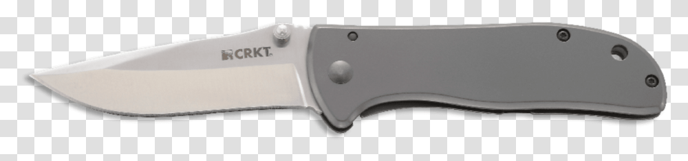 Drifter Stainless Steel Handle Large Crkt Drifter Stainless, Knife, Blade, Weapon, Weaponry Transparent Png