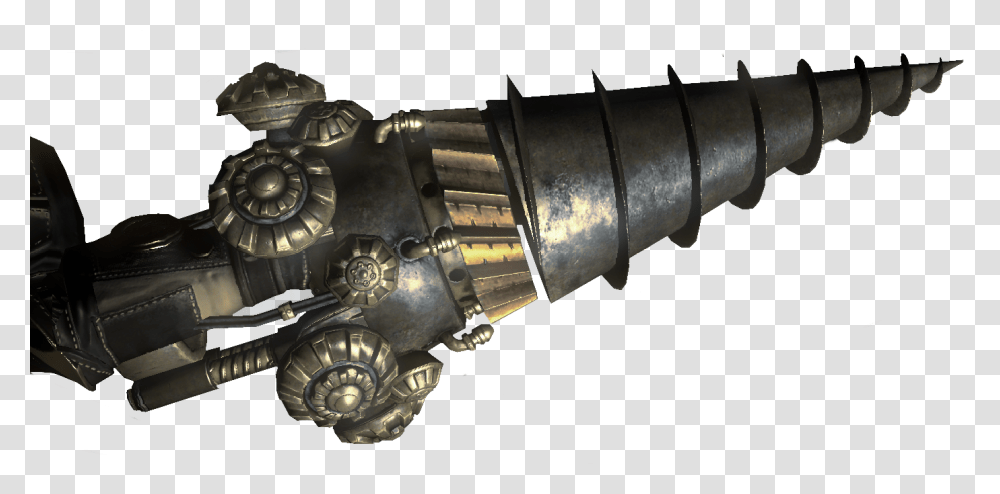 Drill Bioshock 2 Weapons, Machine, Engine, Motor, Building Transparent Png