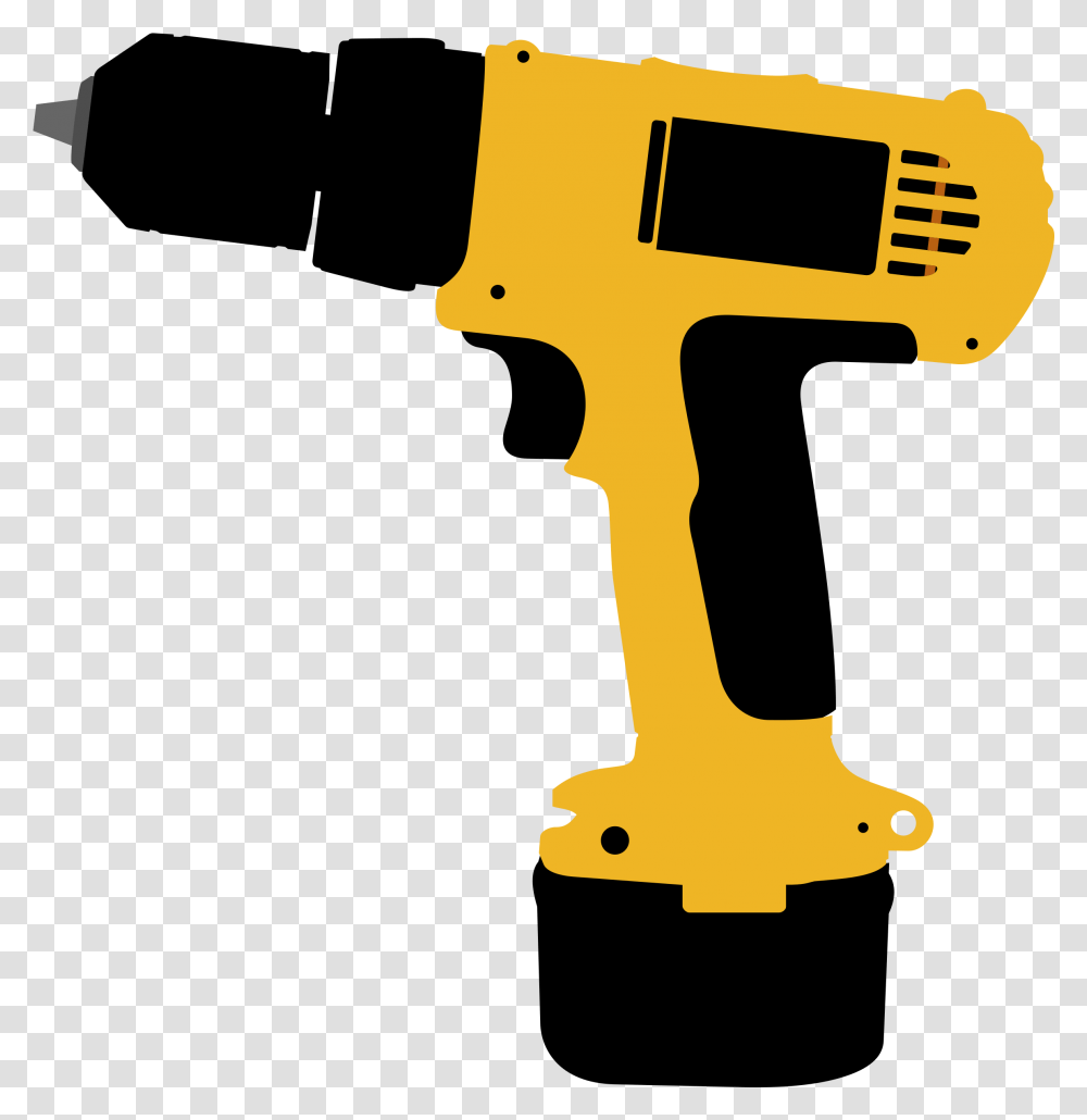 Drill Drill Clipart, Tool, Power Drill Transparent Png