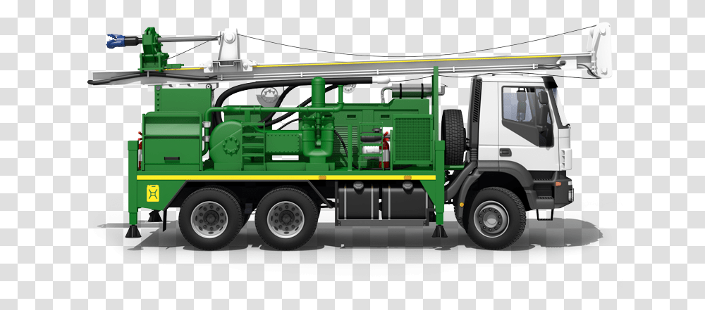 Drilling Rig Charity Water Drilling Rig, Fire Truck, Vehicle, Transportation, Machine Transparent Png