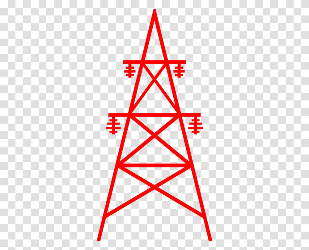 Drilling Rig Oil Platform Derrick Oil Well Petroleum Free, Cable, Power Lines, Electric Transmission Tower, Triangle Transparent Png