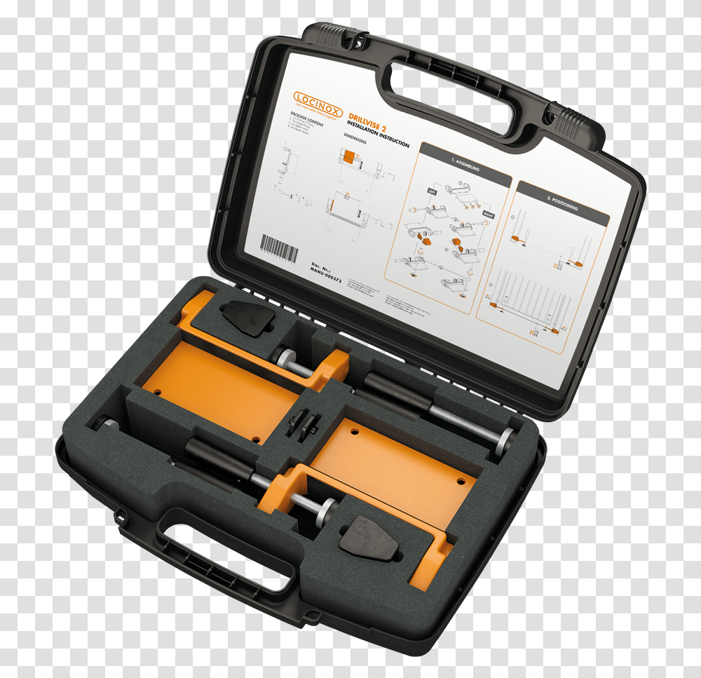 Drillvise 2 0 Toolbox, Wristwatch, Machine, Mobile Phone, Electronics Transparent Png