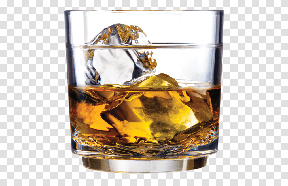 Drinique Elite Rocks Glass 10 Ounce Clear With Bourbon Whiskey Glass, Liquor, Alcohol, Beverage, Drink Transparent Png