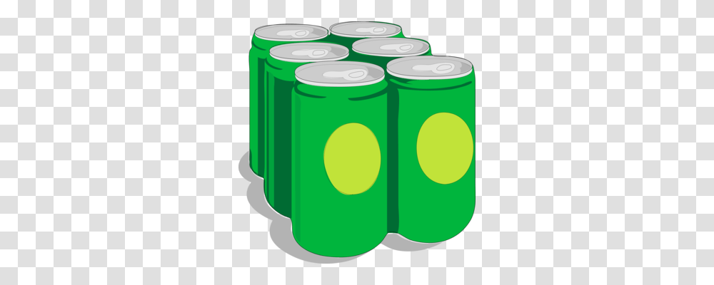 Drink Can Container Mug Beer, Soda, Beverage, Tin, Green Transparent Png