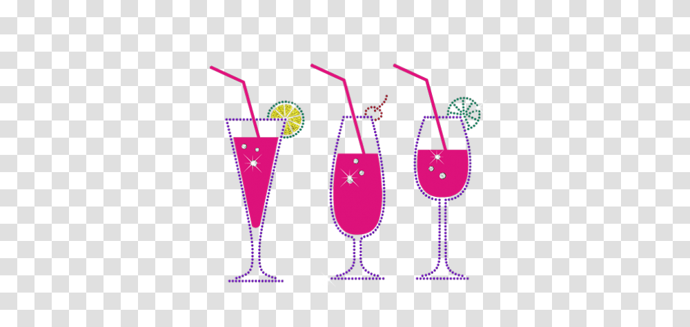 Drink Glass With Rhinestone Rhinestud Glitter Hot Fix Fabric, Cocktail, Alcohol, Beverage, Wine Glass Transparent Png