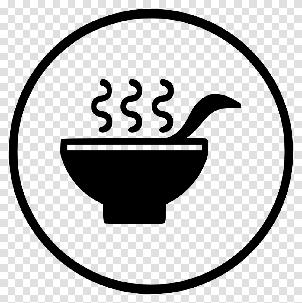 Drink Healthy Hot Soup Bowl Spoon Spoon And Soup Line Art, Coffee Cup, Logo, Trademark Transparent Png