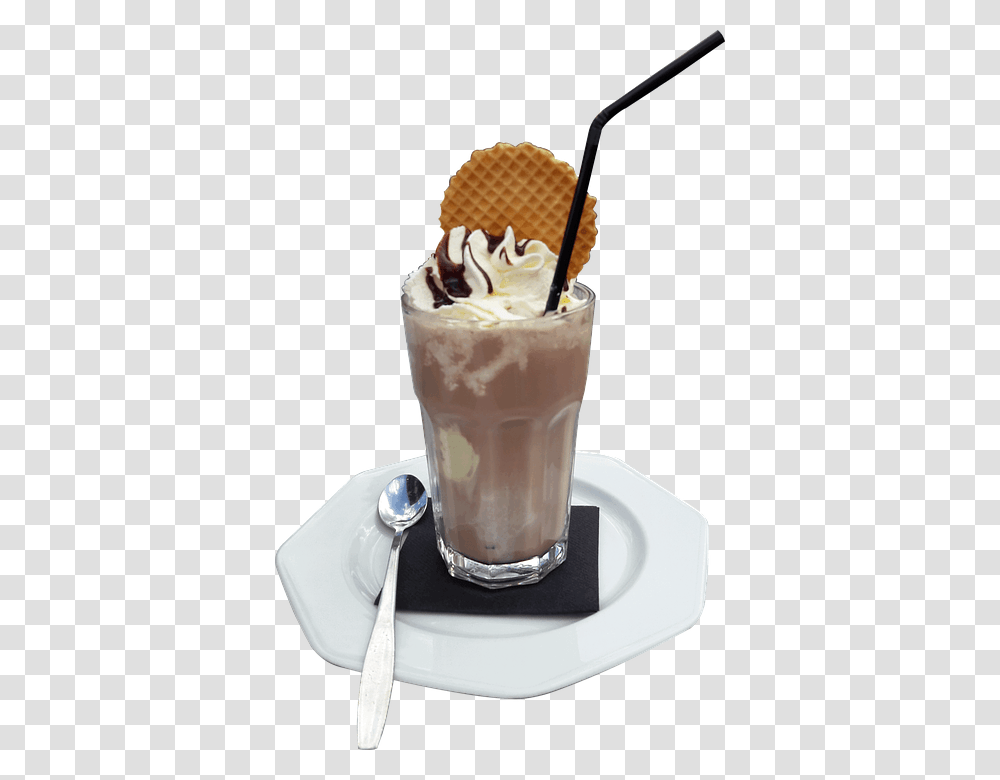 Drink Ice Cream Refreshment Summer Cold Cup Floats, Dessert, Food, Creme, Whipped Cream Transparent Png